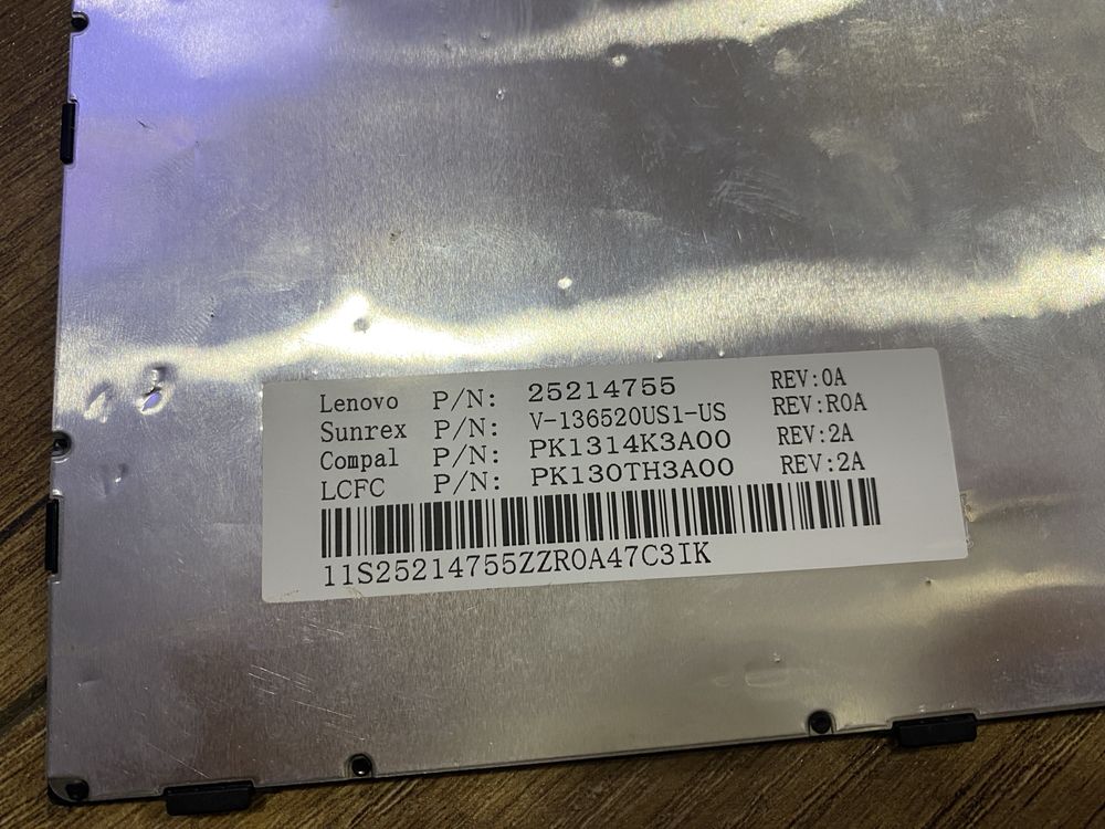 Klawiatura do laptopa Lenovo