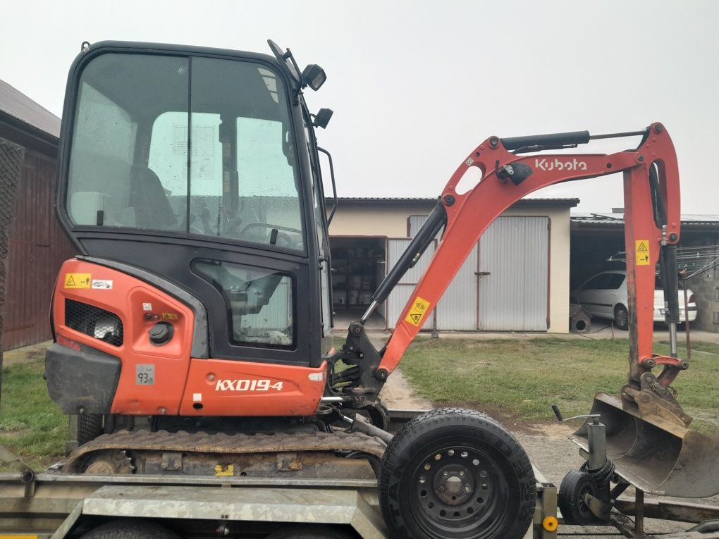 Kubota kx 019-4  2019 rok cena brutto