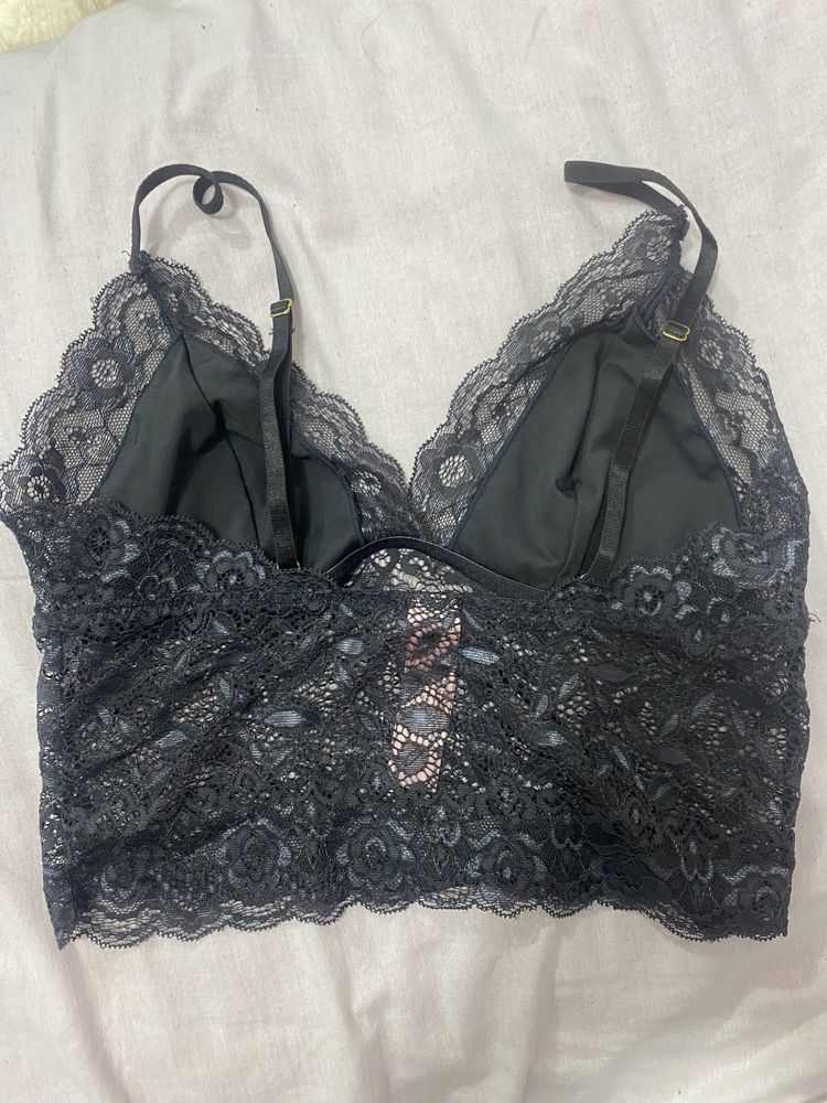 top koronkowy stanik y2k 00s 90s