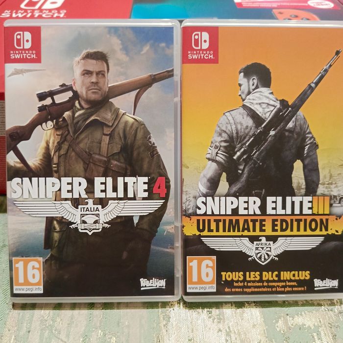 Gry Sniper Elite 3 i 4