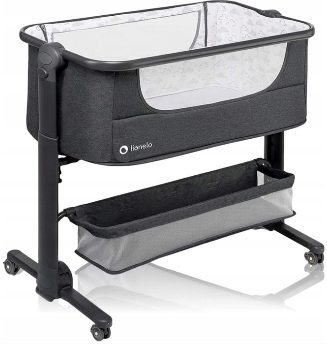 Łóżeczko Lionelo Timon + materac Fiki Miki Prestige Line