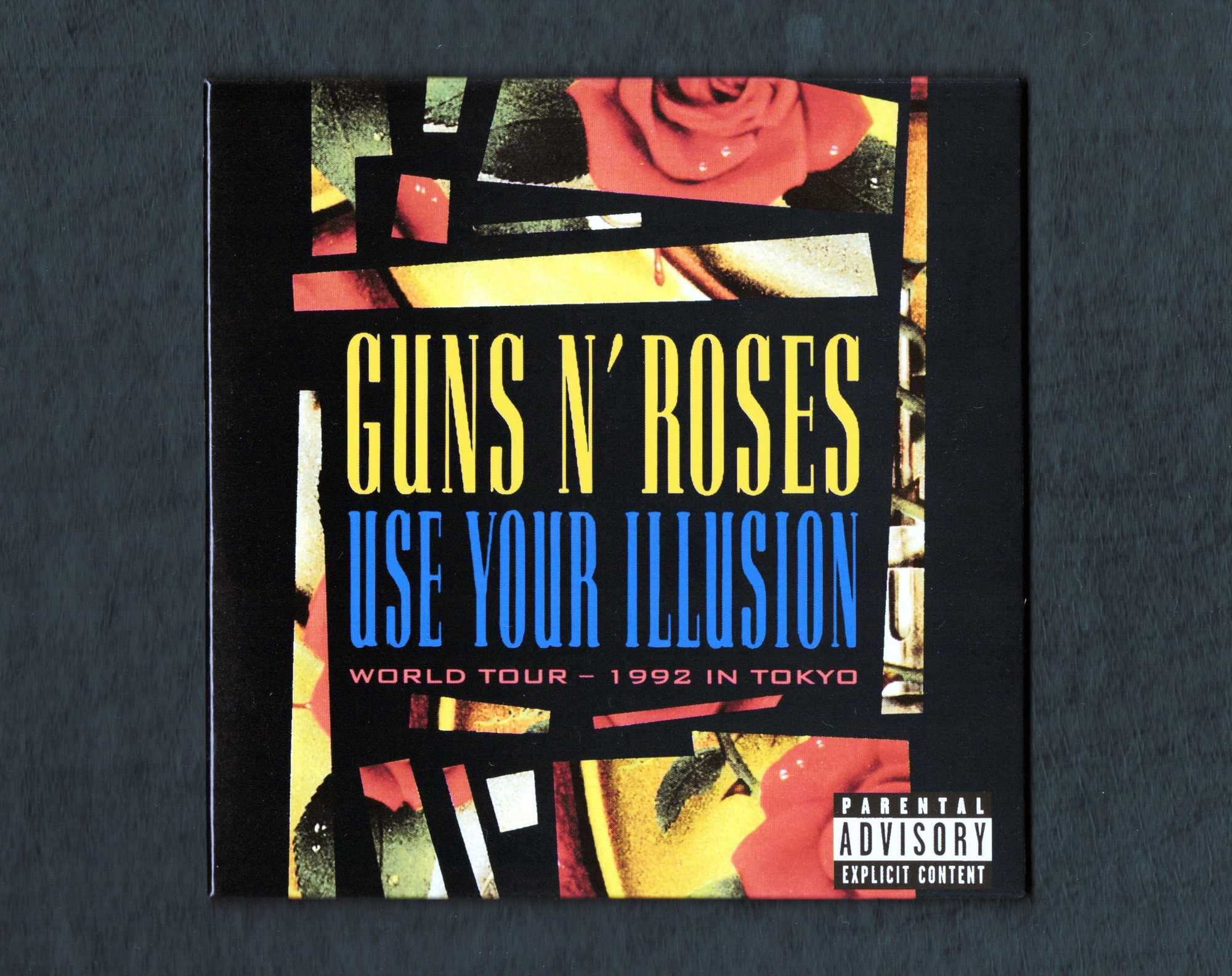europejskie wydanie 2DVD Guns N' Roses koncert z Tokio