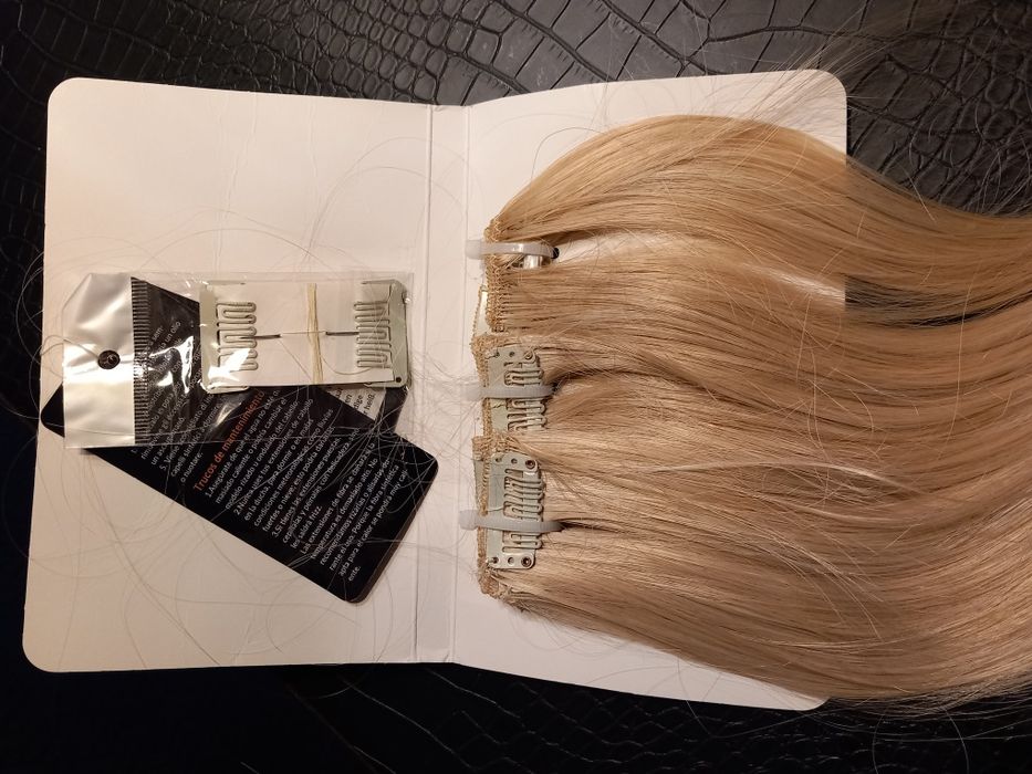 SEGO Dopinki do przedłużania włosów z klipsami,