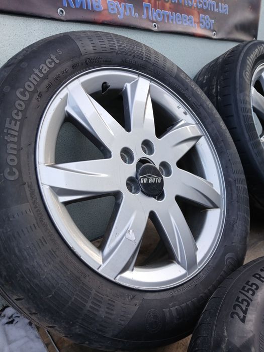Goauto Terminal комплект коліс 5/108 r17 Гума 225 55 r17 2019 рік як н