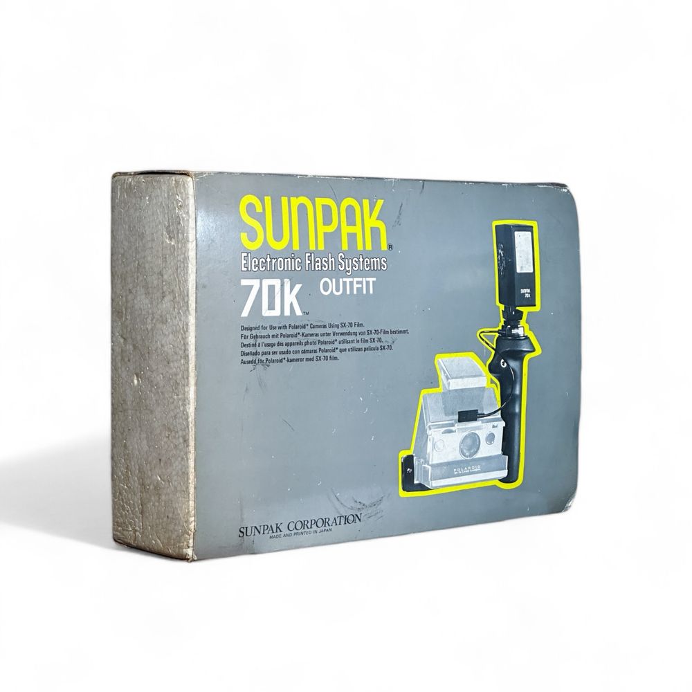 SUNPAK Uchwyt do Polaroid SX-70 oraz Flash Lampa 70K