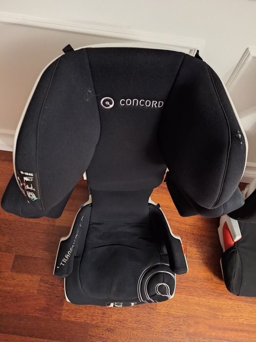 Fotelik Romer Britax KID II i Concord Transformers XT