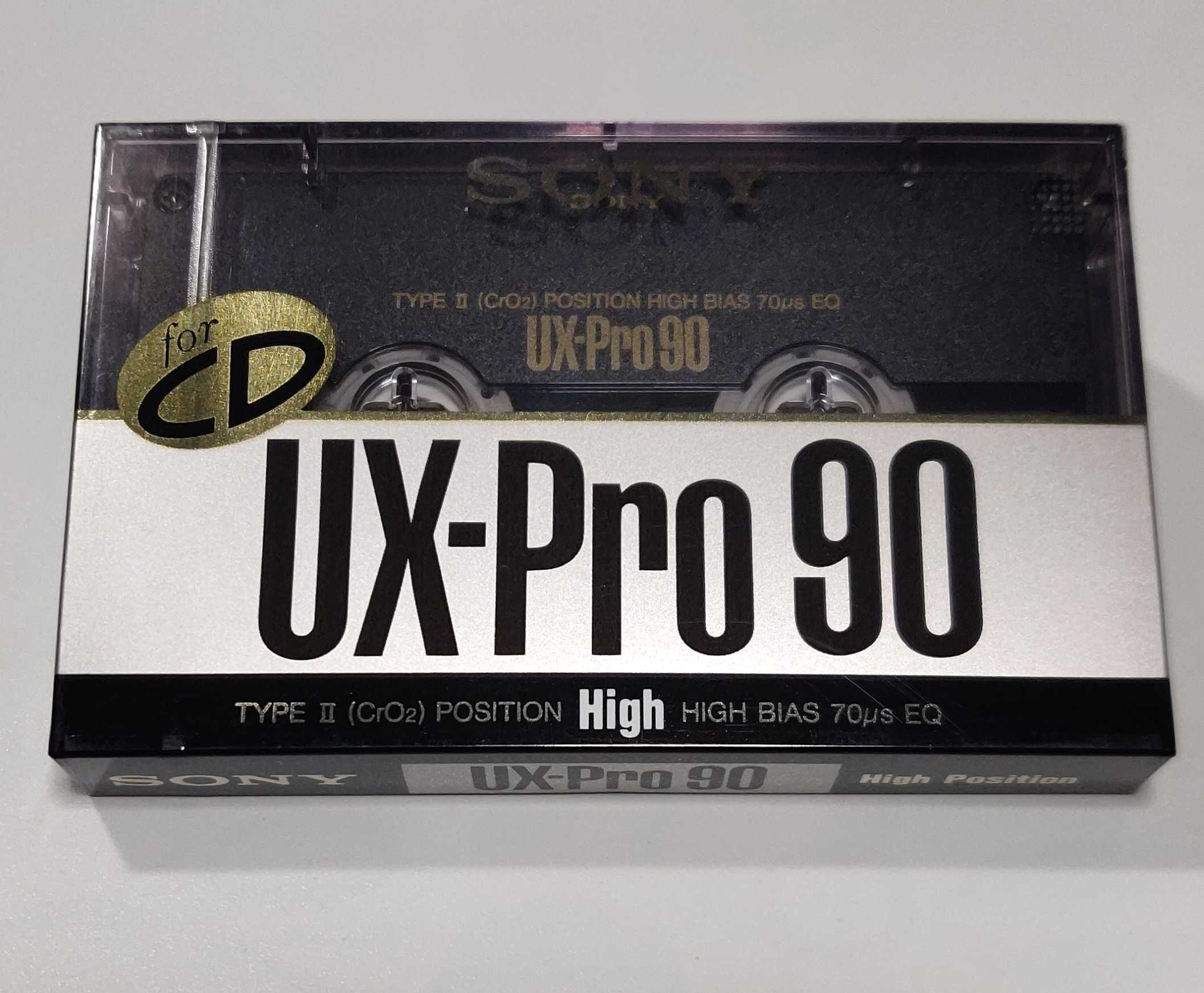SONY UX-Pro 90 [1989 JAP] _новая аудио кассета в запечатанной упаковке