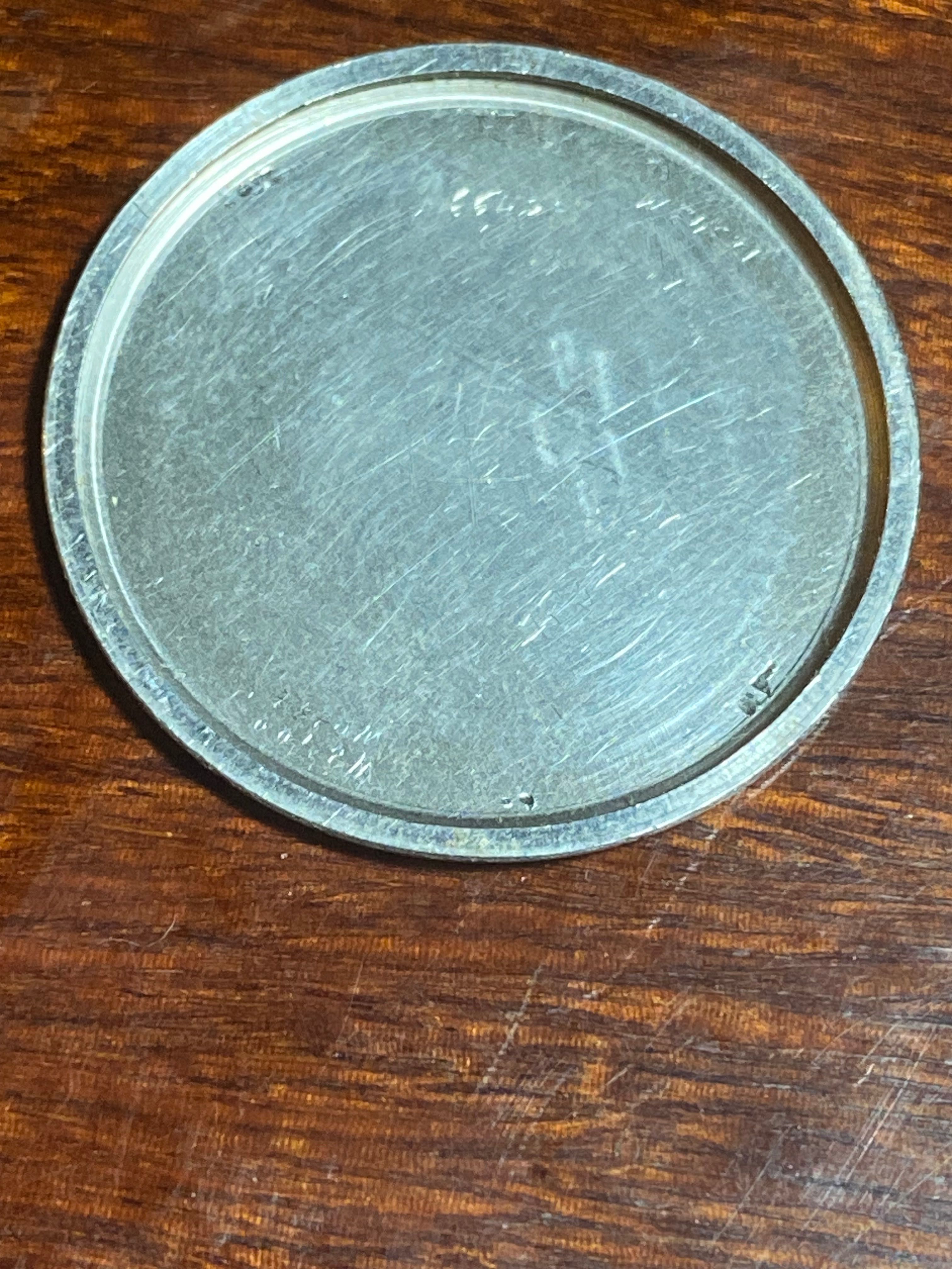 Relógio Suíço Oriental Chronometre Antimagnetic Plaquet Ouro Trabalha