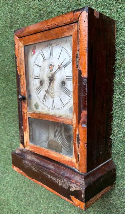 relogio antigo, para restauro completo, mesa ou parede