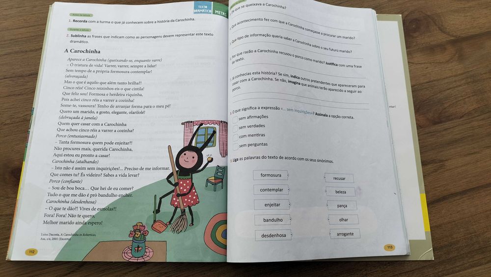 Manuais 3º ano - Estudo do meio + Português