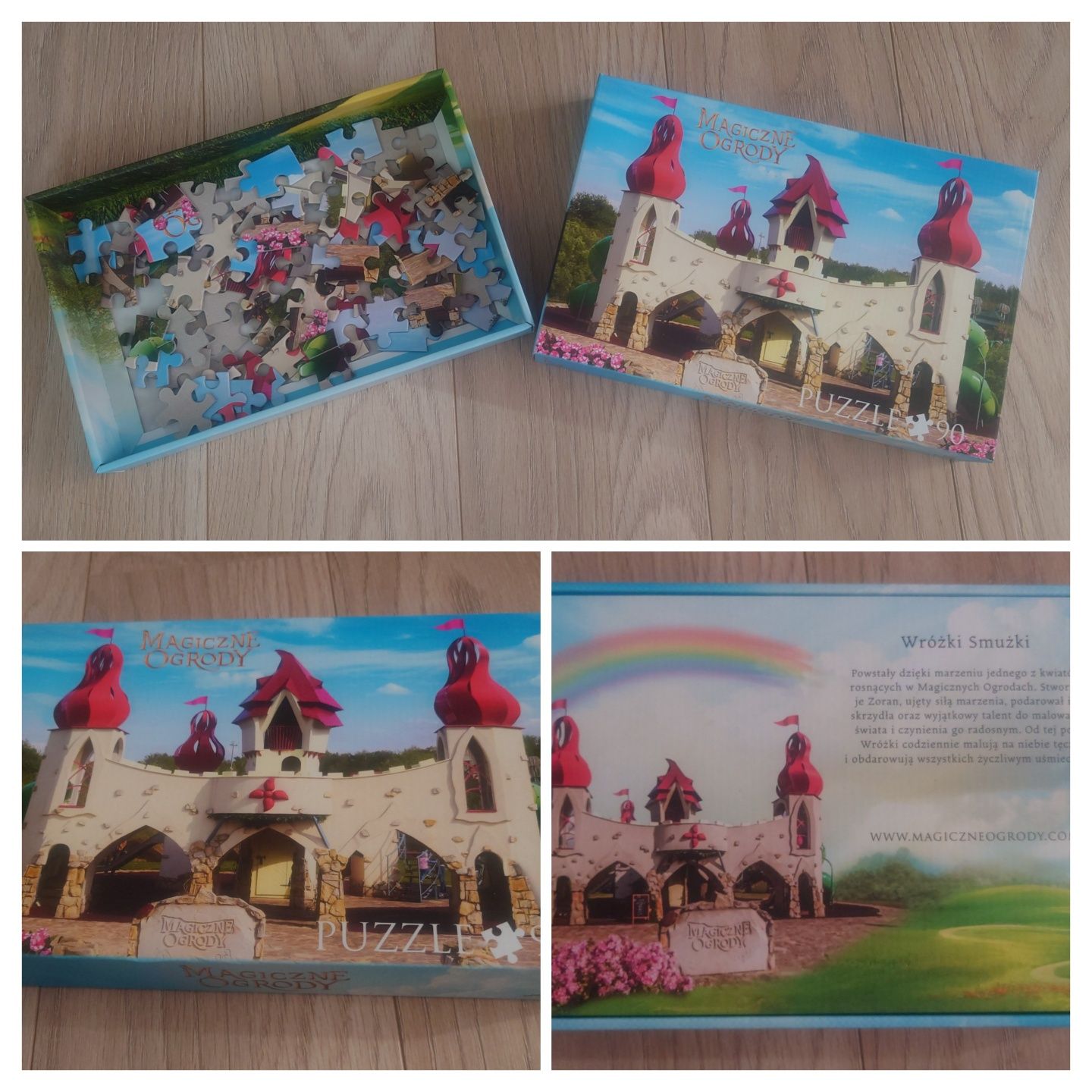 Puzzle # Magiczne ogrody# 90 elementów