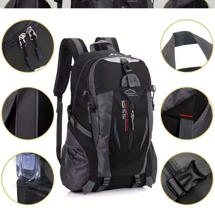 Nowy plecak Górski trekkingowe 40l wodoodporny nylon