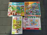 Puzzle 3+ top Wings, baby farm, czuczu obserwacyjne