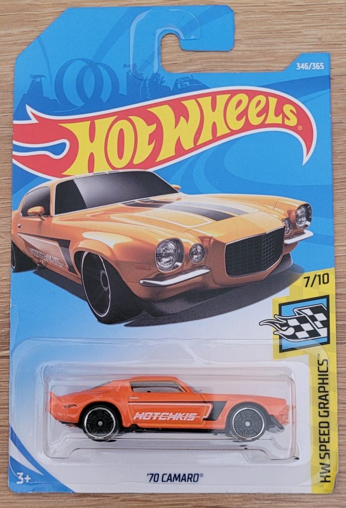 Camaro 70 Hotchkis Hot Wheels