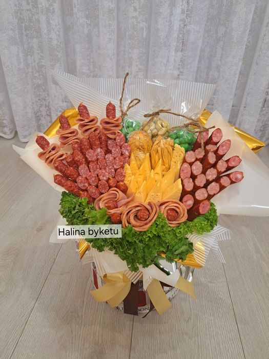 Їстівні букети, мясні букети