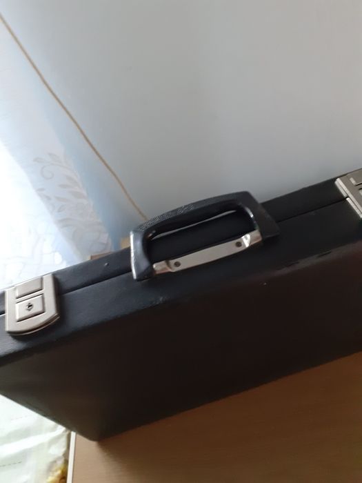 Skórzany neseser z prl