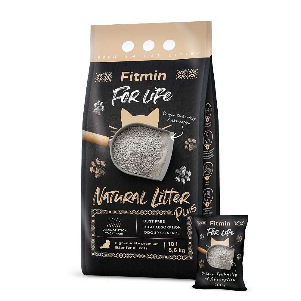 Żwirek bentonitowy Fitmin Litter Plus 10L/8.6kg x 2