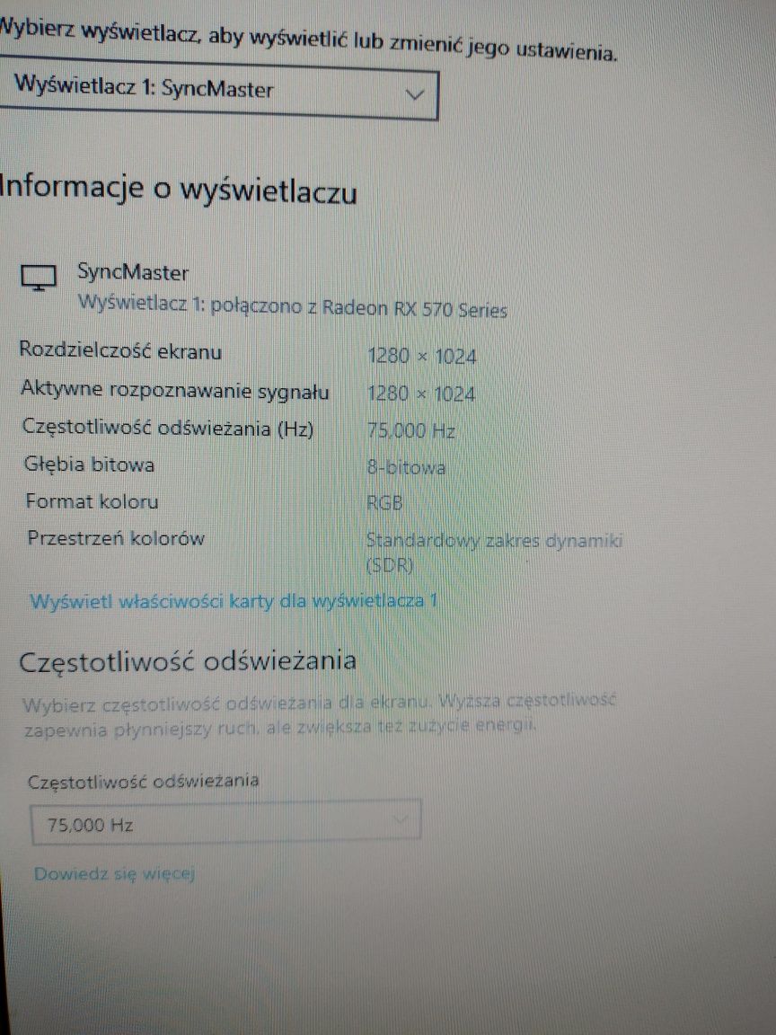 Monitor Samsung Syncmaster931c