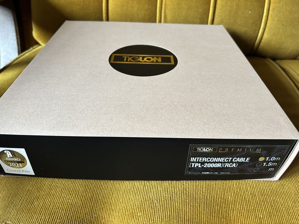 Tiglon TPL-2000R kable RCA interkonekty