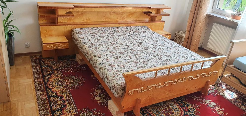 Zestaw mebli kalwaryjskich Pawie Oczko, lata 80-te.  Stan bardzo dobry