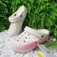 Кроксы женские Original Crocs Bayaband Logo Motion White Киев белые