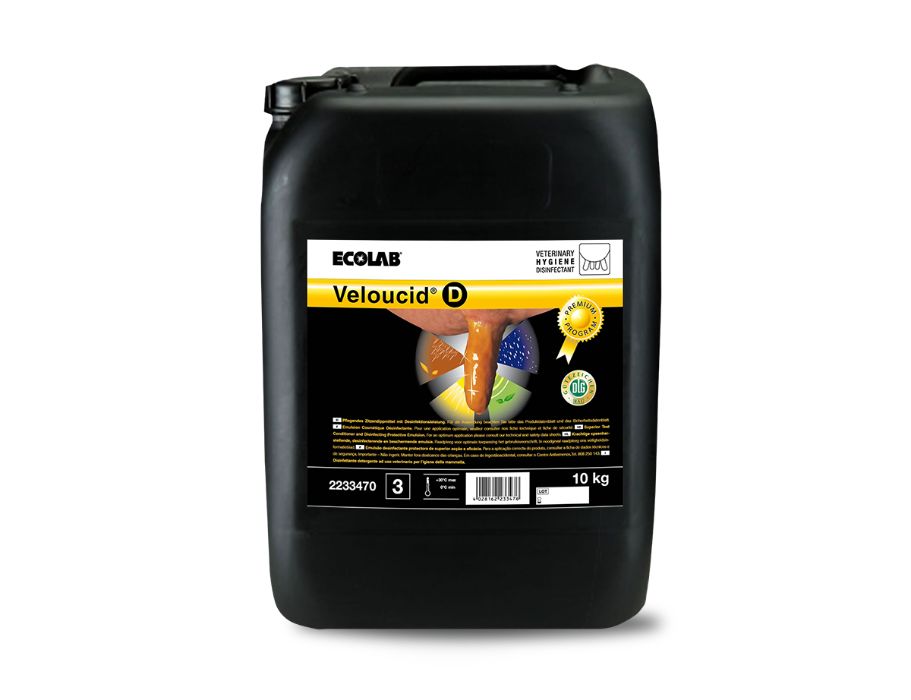 Diping VELOUCID Ecolab pielęgnacja wymion strzyków- kurzajki, brodawki