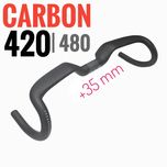Carbon! EC90 420 mm kierownica flara gravel carbonowa szosowa 42 cm