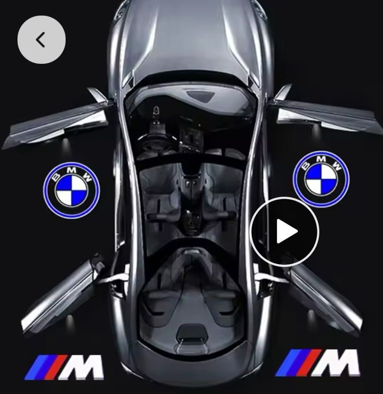 4 Luz de Sombra para Portas BMW