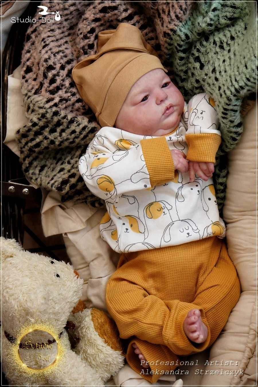 Studio Doll prawdziwy oryginalny reborn Tessa Bountifulbaby