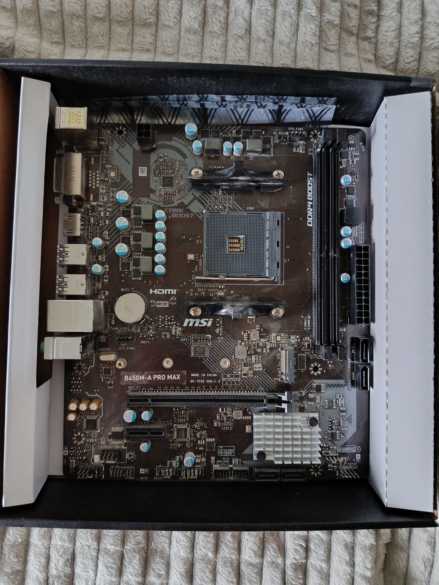 Материнська плата MSI B450-A PRO MAX