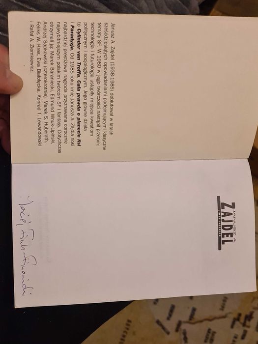 książka "Limes Inferior" Janusz A. Zajdel, r. 1997