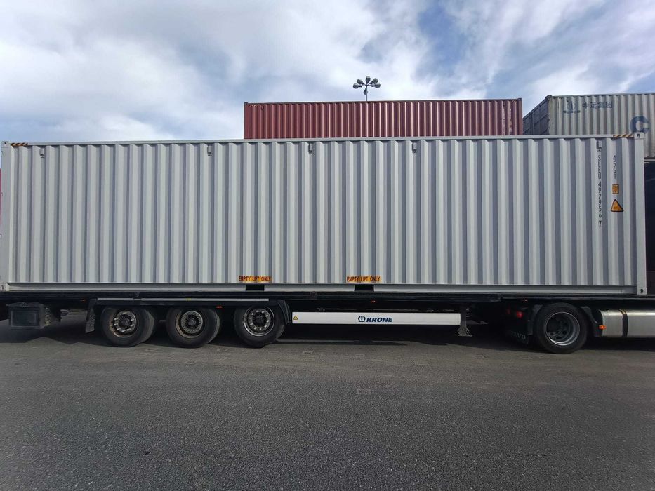 KONTENER morski, magazynowy 12 m podwyższony, 40 ft HC ONE WAY