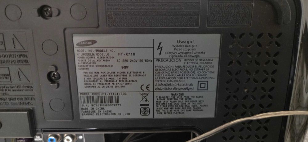 Kino domowe Samsung HT-X710
