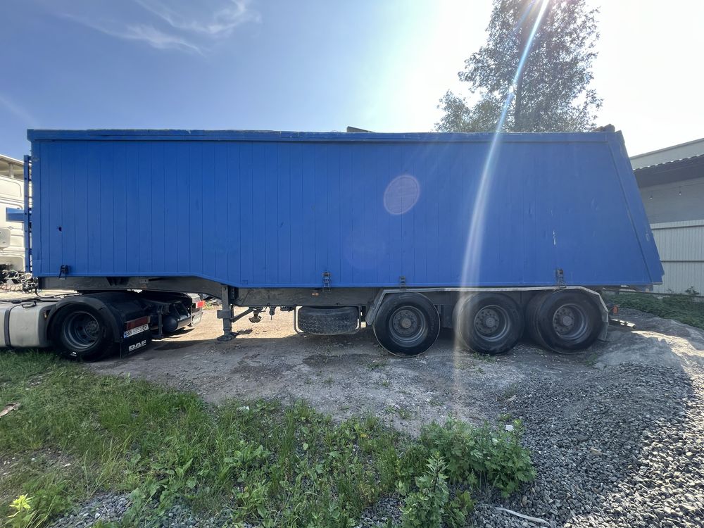 Напівпричіп самоскид зерновоз