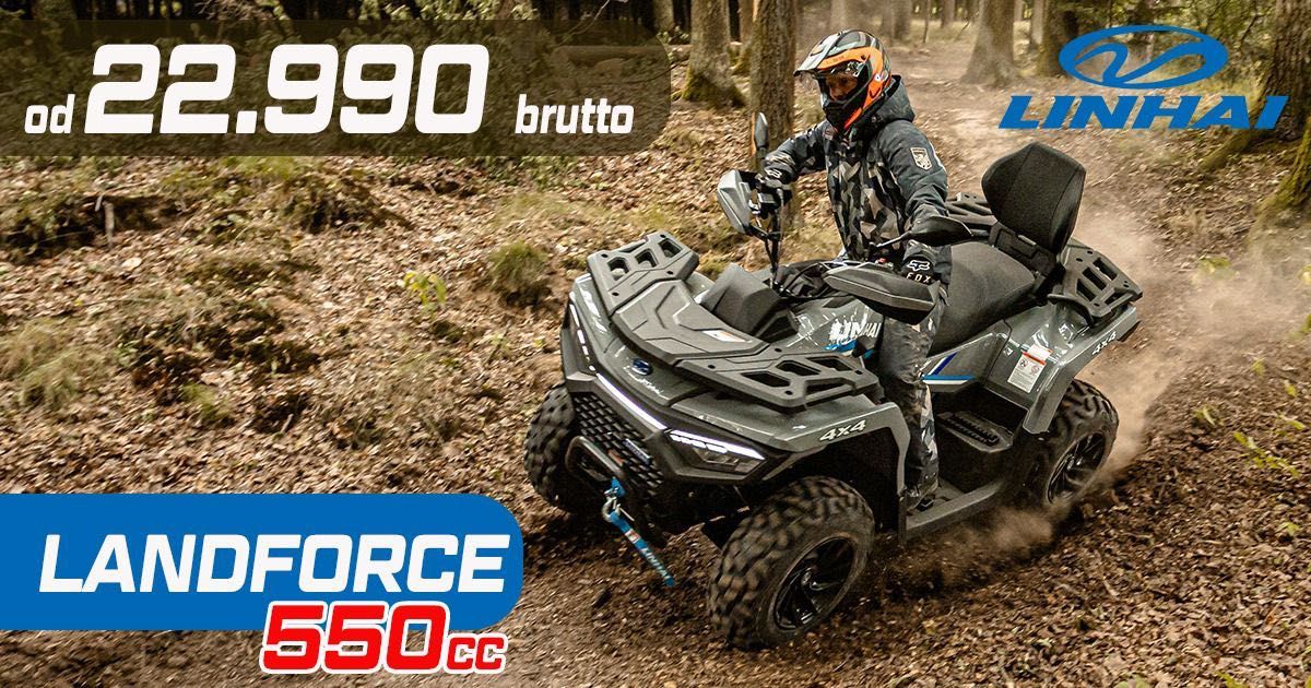 Monki Extreme Quad Linhai Landforce 550L T3B FV + GRATIS / OPCJA EPS