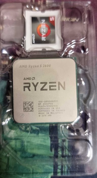 Продам процесор Ryzen 5 3600 BOX Б/В