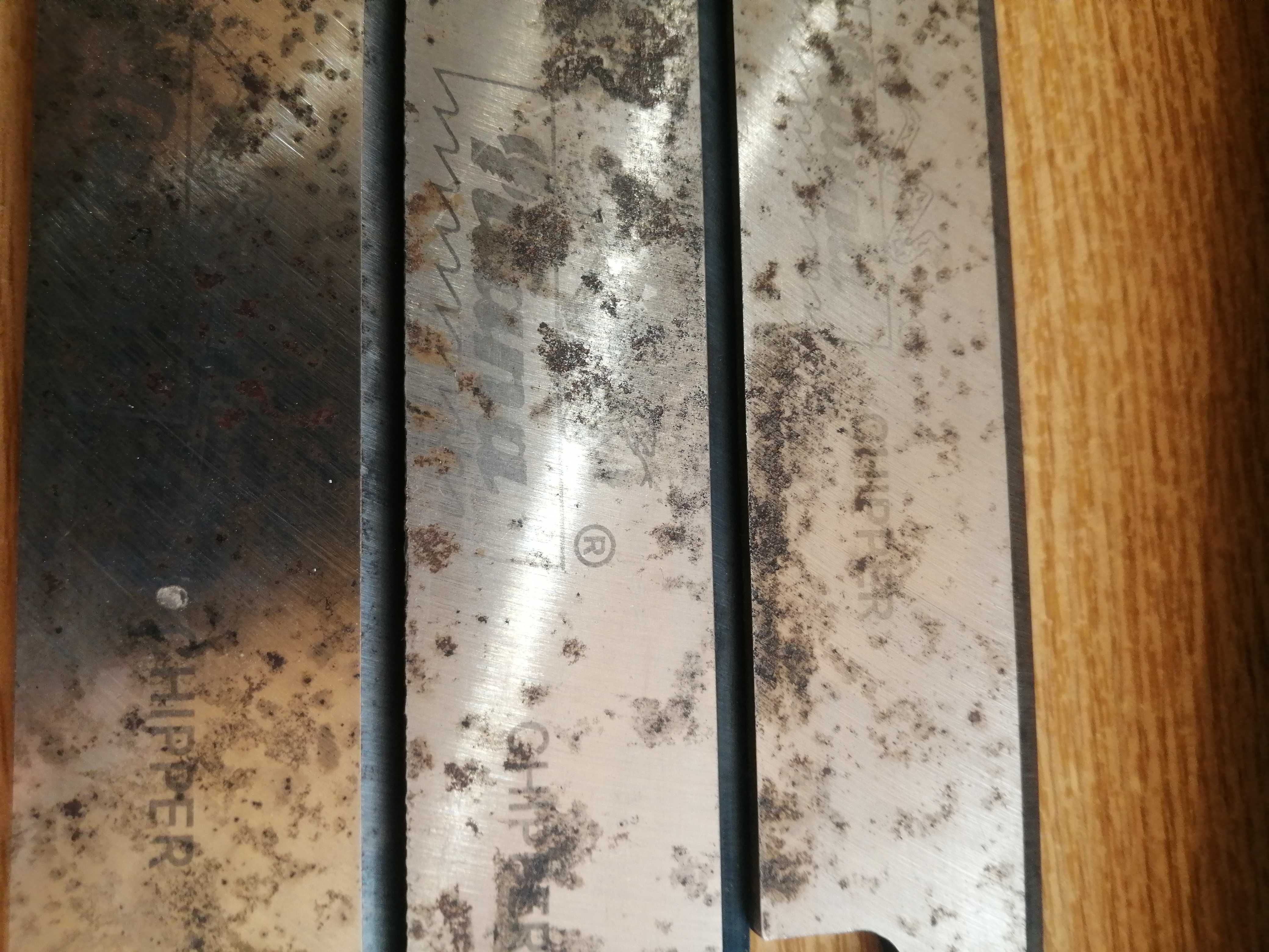 ножи для веткоизмельчителя нож фуганка подрібнювач гілок ніж ножі 3шт