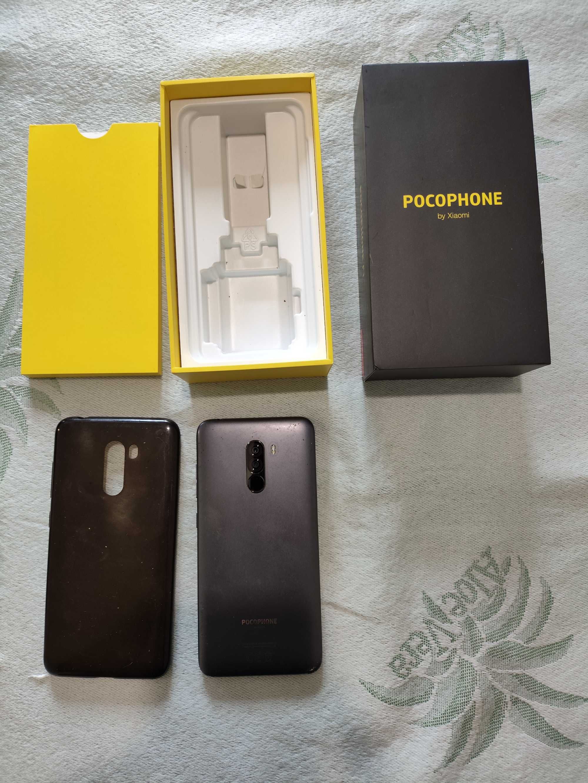 Telemóvel Pocophone F1 usado em bom estado c caixa original 6GB/64GB