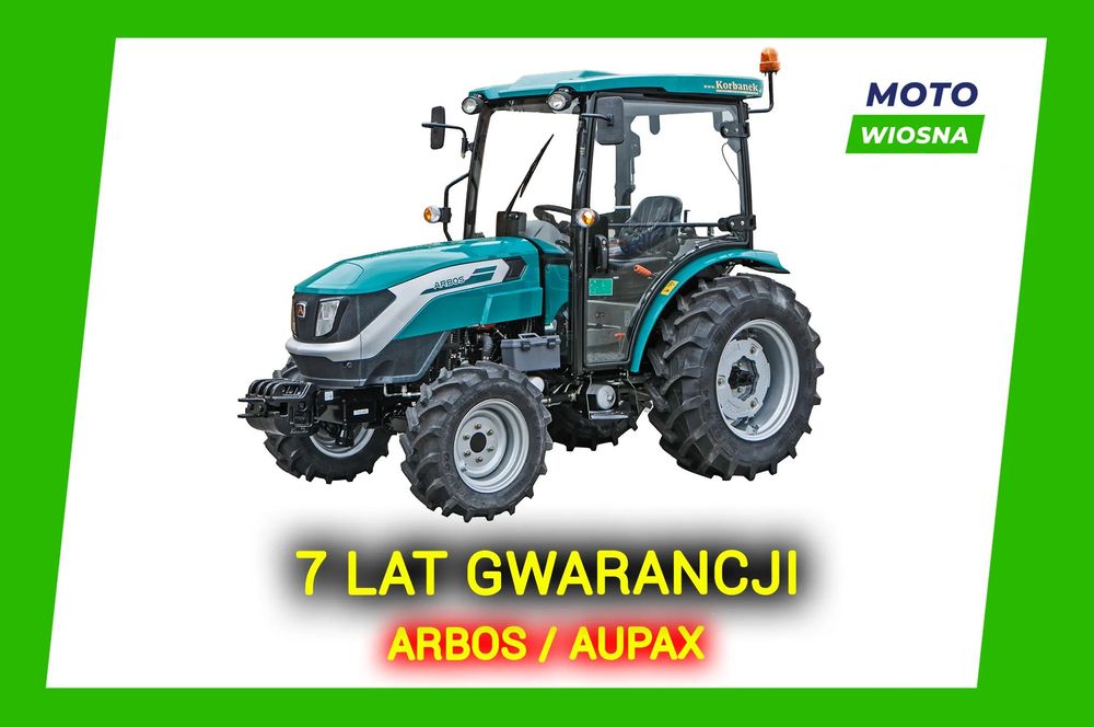 ARBOS 2040 7 LAT GWARANCJI  Ciągnik rolniczy 40KM Arbos 2040 z 7-letnią gwarancją bez limitu