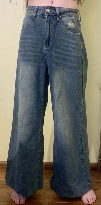 Super spodnie Baggy szerokie nogawki rozmiar xs