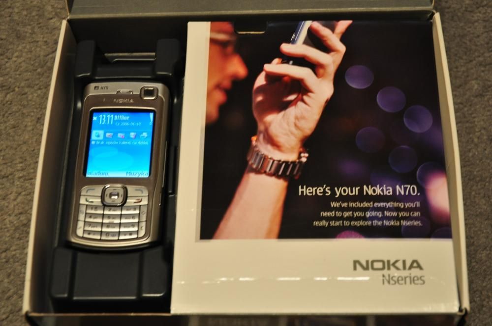 NOKIA N70 Pełen komplet, kolekcjoner