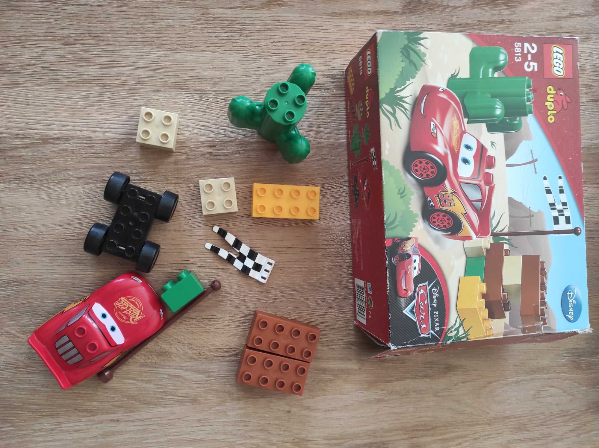 LEGO Duplo 6134 plus LEGO 5813 kompletny pudełka zygzak Disney