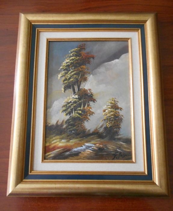 3 pinturas ORIGINAIS - pintor castelhano Fausto Palencia (já falecido)