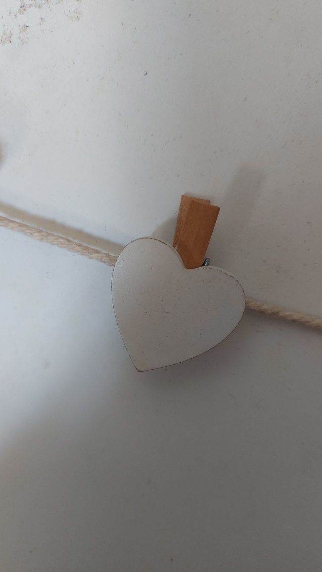 Serce tablica na zdjęcia notatki dekoracje pokoju