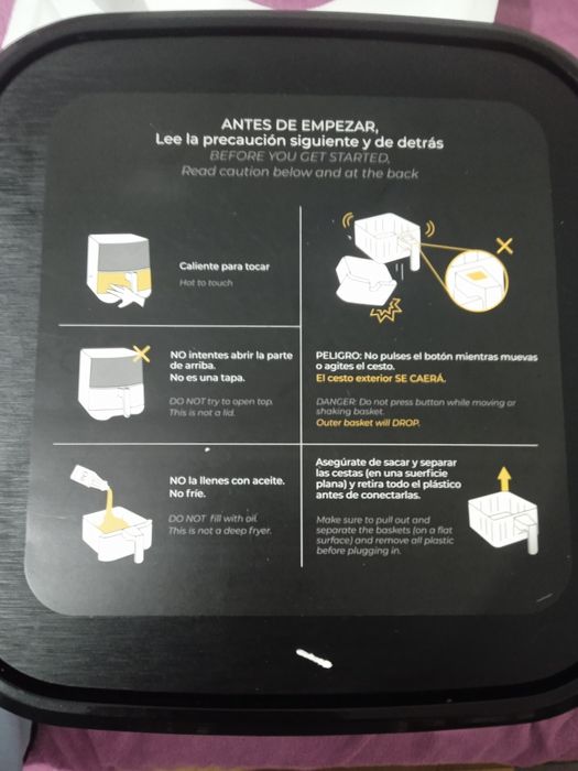 Fritadeira sem óleo nova