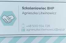 Szkolenia Bhp / Szkoleniowiec BHP