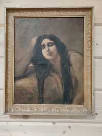 Obraz olejny"Herodiada"- kopia obrazu Franciszka Żmurki