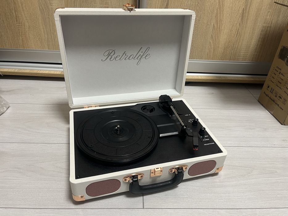 Вініловий програвач Retrolife програвачі пластинок