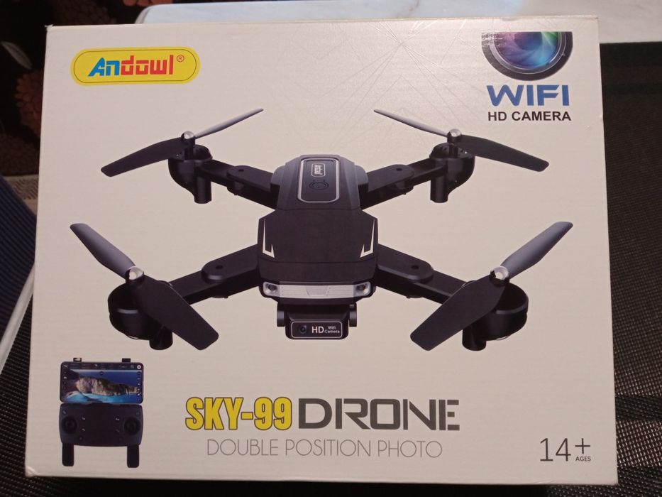 Drone SKY-99 WiFi — Novo em caixa, dupla câmara HD + controlo por app