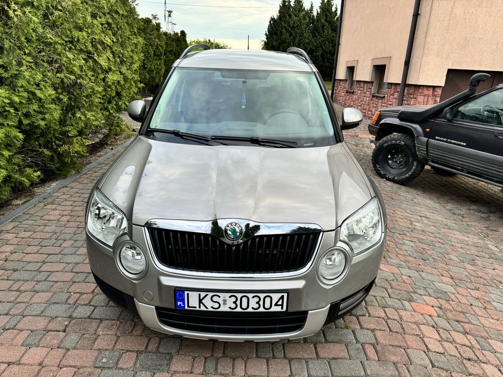 Skoda Yeti 2.0 TDI 140km 4x4 2011r Stan Bardzo Dobry Opłaty na Rok